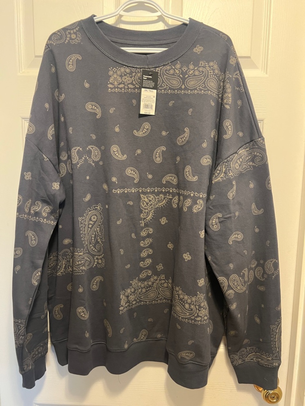 Original Use Paisley Crewneck Sweatshirt